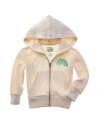 Chaser Kids' Zip-up Hoodie In Neutral