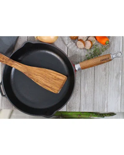 Chasseur 11in Red French Enameled Cast Iron Fry Pan