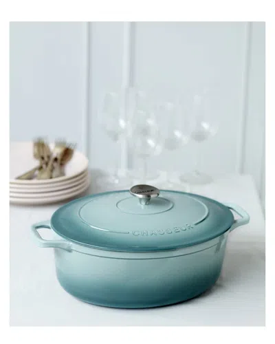 Chasseur 5.3qt Cast Iron Oval Dutch Oven