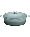 Chasseur 5.3qt Cast Iron Oval Dutch Oven