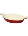 Chasseur Enameled Cast Iron 11in Oval Casserole