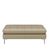 Chateau D'ax Corsica Bench Ottoman In Light Gray