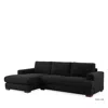 Chateau D'ax Eden 2 Piece Sectional In Black