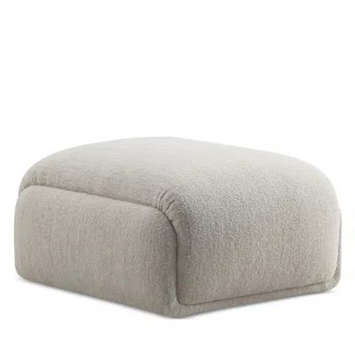 Chateau D'ax Florentina Fabric Ottoman - Exclusive In Natural