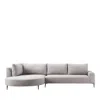 Chateau D'ax Giacomo 2-piece Sectional - Exclusive In Gray