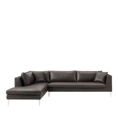 Chateau D'ax Martina 2-piece Sectional - Exclusive In Medium Grey