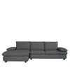 Chateau D'ax Mason 2-piece Sectional In Charcoal