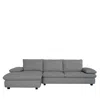 Chateau D'ax Mason 2-piece Sectional In Grey