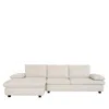 Chateau D'ax Mason 2-piece Sectional In Ivory