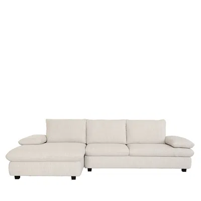 Chateau D'ax Mason 2-piece Sectional In Ivory