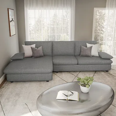 Chateau D'ax Mason 2-piece Sectional In Mist