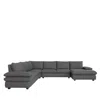 Chateau D'ax Mason 4-piece Sectional In Ivory