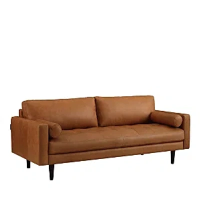 Chateau D'ax Rotolo Leather Sofa In Camel