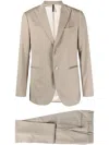 Château Lafleur-gazin Peak-lapels Single-breasted Blazer In Neutrals