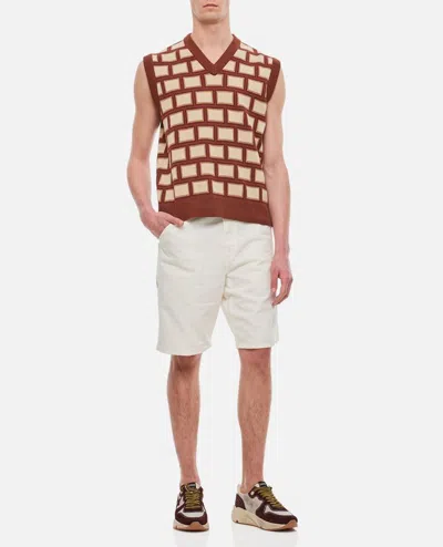 Chateau Orlando Bricks Vest In Neutrals