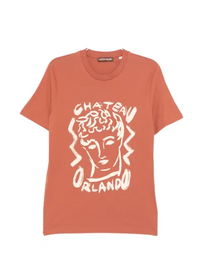 Chateau Orlando Graphic-print T-shirt In Red