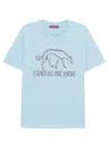 Chateau Orlando Hound-print T-shirt In Blue