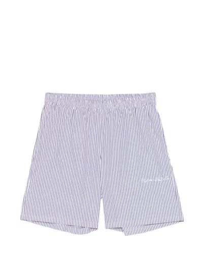 Chateau Orlando Logo-embroidered Shorts In Purple