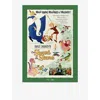 Chateau Orlando Green  X Selfridges X Disney Printed Cotton Tea Towel In Multi