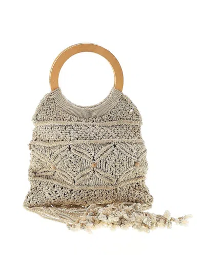 Pre-owned Chateau Satchel In Brown