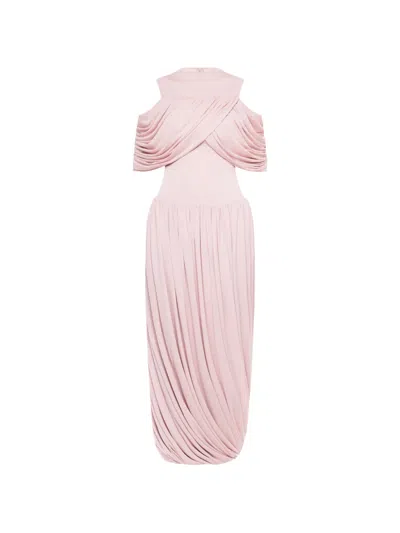 Chats By C.dam Ethel Maxi Dress In Pink