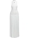 Chats By C.dam Inner Sanctum Maxi Dress In White