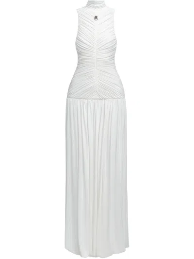 Chats By C.dam Inner Sanctum Maxi Dress In White