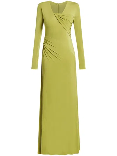 Chats By C.dam Jasmine Dress In Green