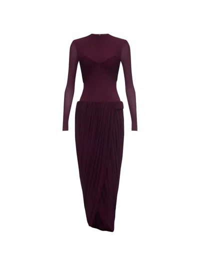 Chats By C.dam Judie Maxi Dress In Red