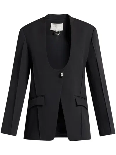 Chats By C.dam Lana Blazer In Black