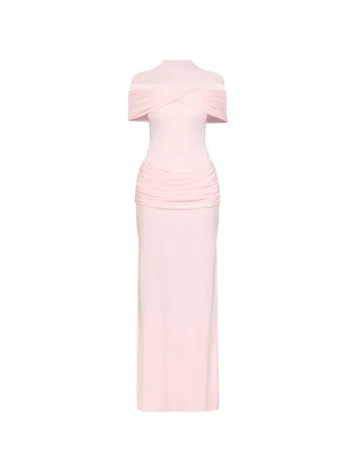 Chats By C.dam Marlene Maxi Dress In Pink
