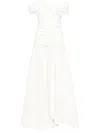 Chats By C.dam Naci Dress In White