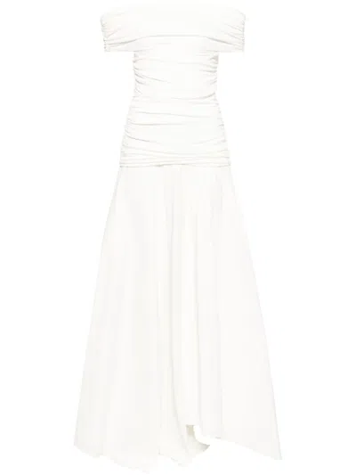 Chats By C.dam Naci Dress In White
