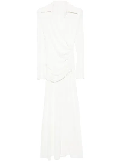 Chats By C.dam Saria Maxi Dress In White