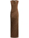 Chats By C.dam Tana Dress In Brown