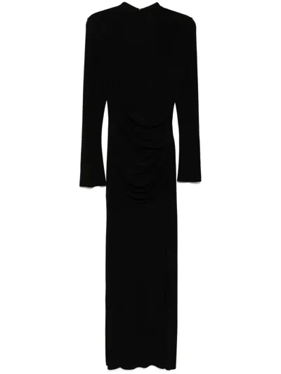 Chats By C.dam Vasa Maxi Dress In Black