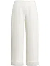 Chats By C.dam Vesta Trousers In Weiss