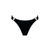 Chaude Swimwear Women's Black Billi Bottoms - Onyx In Black