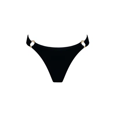 Chaude Swimwear Women's Black Billi Bottoms - Onyx