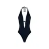 Chaude Swimwear Women's Black The Siren One Piece - Onyx In Black