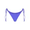 Chaude Swimwear Women's Purple Toni Triangle String Bottom - Lilac In Purple