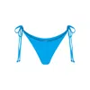 Chaude Swimwear Women's Toni Triangle String Bottoms - Blue Crush In Blue