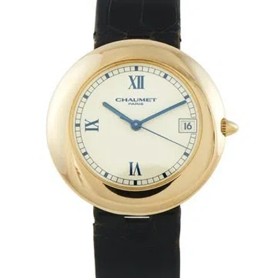 Pre-owned Chaumet 13a Date Watch In Multicolor