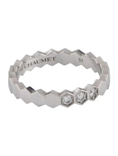 Pre-owned Chaumet 18k Diamond Bee De  Ring In Multi