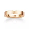 Chaumet 18k Rose Gold Triomphe De  Diamond Wedding Band