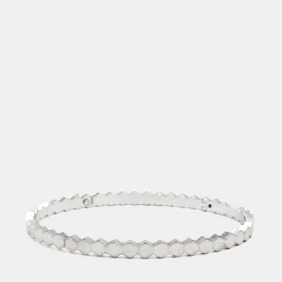 Pre-owned Chaumet 18k White Gold Be My Love Bracelet In Multi