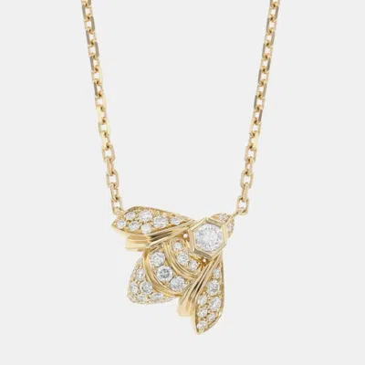 Pre-owned Chaumet 18k Yellow Gold Pendant Necklace