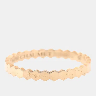 Pre-owned Chaumet Be My Love 18k Rose Gold Ring In Multicolor