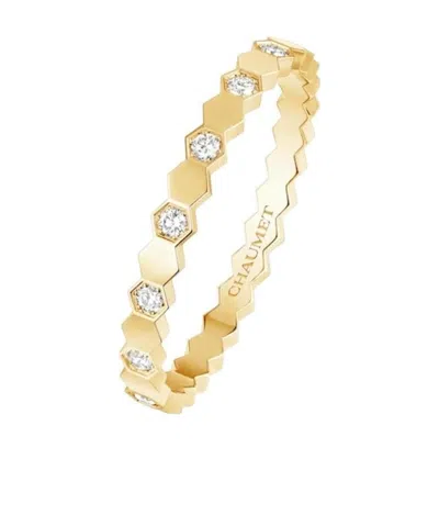 Chaumet Yellow Gold And Diamond Bee My Love Ring