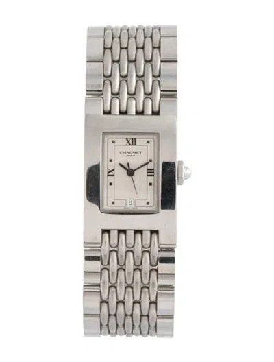 Pre-owned Chaumet Carree Watch, 22mm In Multicolor